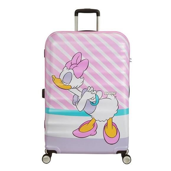 Product image 1 of American Tourister Wavebreaker Disney Spinner 77 daisy pink kiss