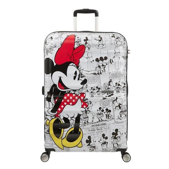 Product image 1 of American Tourister Wavebreaker Disney Spinner 77 minnie comics white