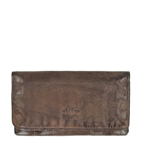 Product image 1 of Bear Design Cow Lavato Dames Portemonnee 12cc brown