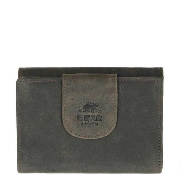 Product image 1 of Bear Design Dark Nature Dames Portemonnee brown