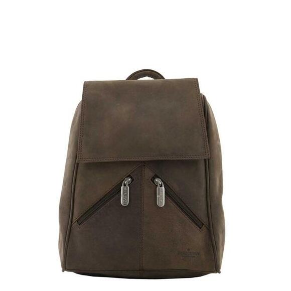 Product image 1 of Bear Design Dark Nature Rugtas Met Flap brown