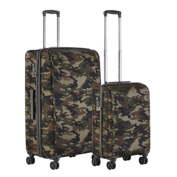 Product image 1 of CarryOn Camouflage Trolleyset 2 pcs green