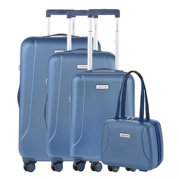 Product image 1 of CarryOn Skyhopper 4-Delige Kofferset Beautycase/S/M/L cool blue