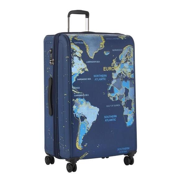 Product image 1 of CarryOn World Map 4 Wiel Trolley 79 blue