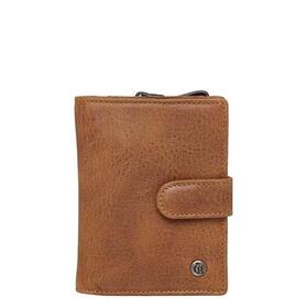Afbeelding van Castelijn & Beerens Carisma Dames Ritsportemonnee cognac