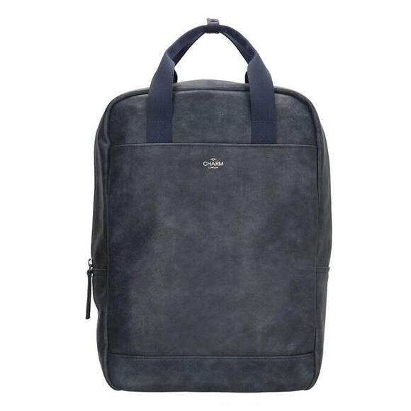 Product image 1 of Charm London Farringdon Laptop Rugzak blauw