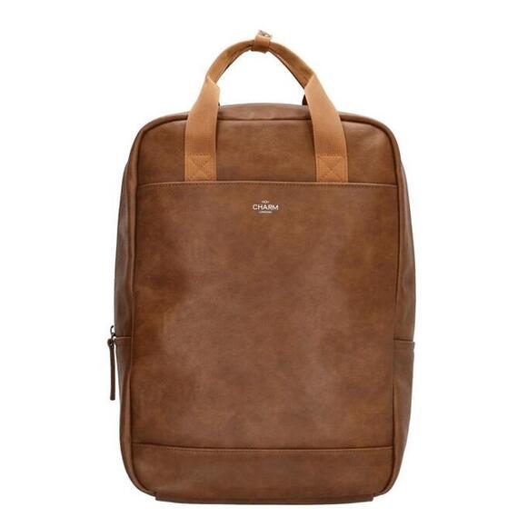 Product image 1 of Charm London Farringdon Laptop Rugzak bruin