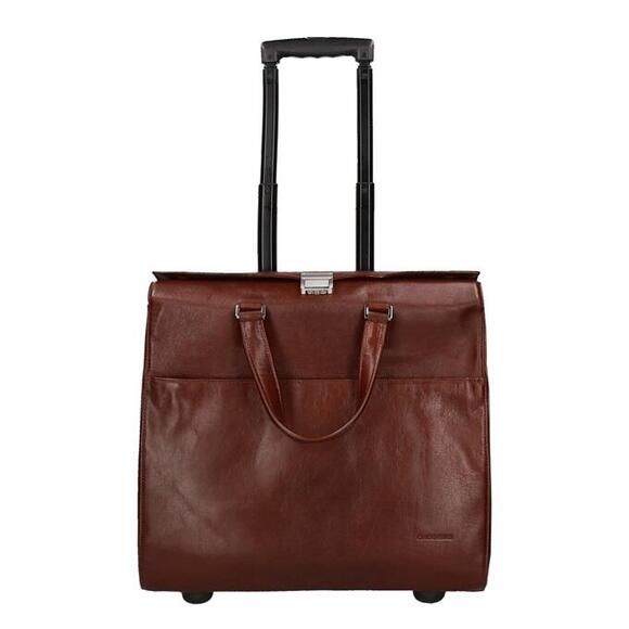 Product image 1 of Claudio Ferrici Legacy Business Trolley 15.6" brown