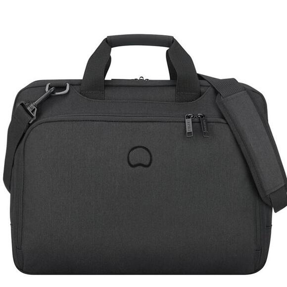 Product image 1 of Delsey Esplanade Two Compartments Laptop Bag 15.6'' deep black