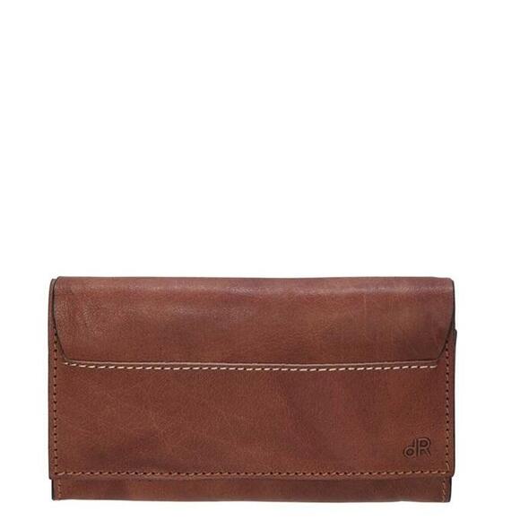 Product image 1 of dR Amsterdam Waxi Damesportemonnee 9cc chestnut