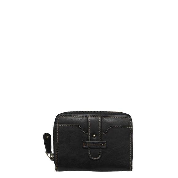 Product image 1 of dR Amsterdam Waxi Damesportemonnee black