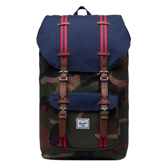 Product image 1 of Herschel Supply Co. Little America Rugzak woodland camo/peacoat/tan
