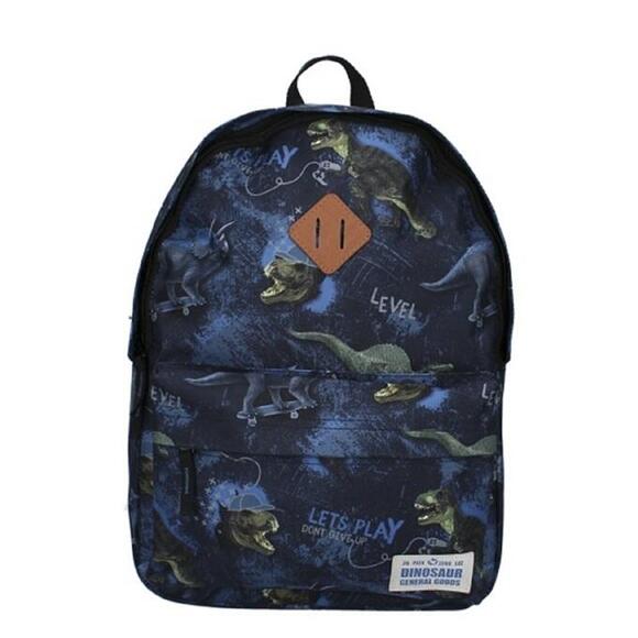Product image 1 of Kidzroom Rugzak Skooter Dinogames navy