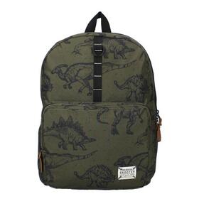 Afbeelding van Kidzroom Skooter Dangerous Group Dino Rugzak army