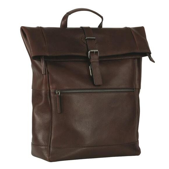Product image 1 of Leonhard Heyden Roma Backpack Rolltop brown