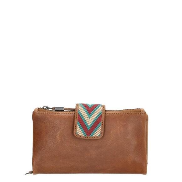 Product image 1 of Micmacbags Friendship Portemonnee bruin