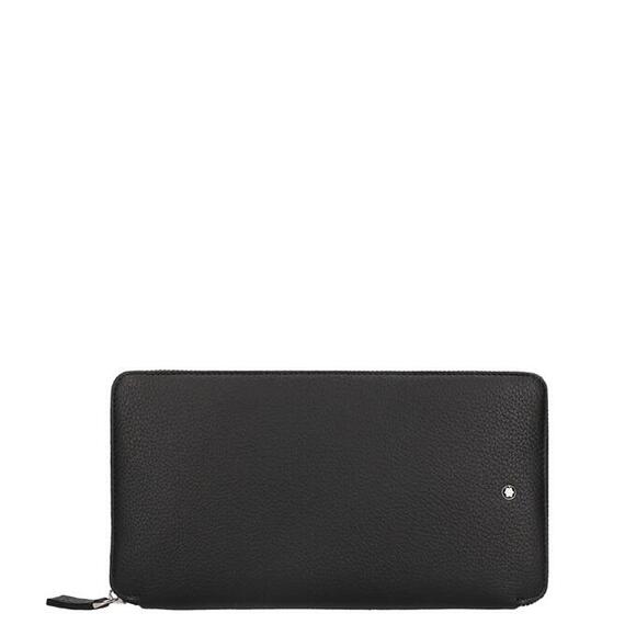Product image 1 of Montblanc Meisterstuck Soft Grain Travel Wallet 13cc black
