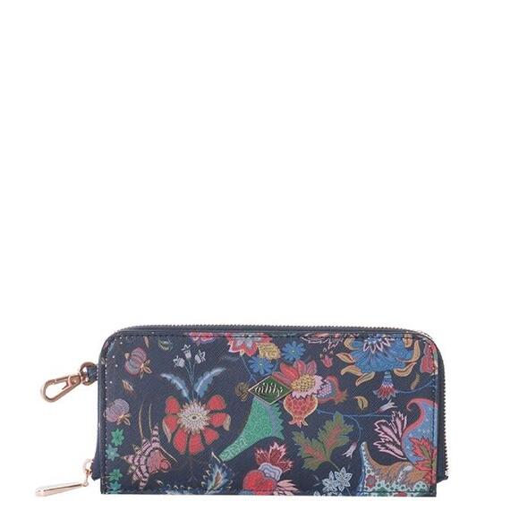 Product image 1 of Oilily Amelie Sits Card Zip L Wallet black iris