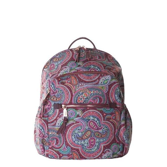 Product image 1 of Oilily Helena Paisley Travel Backpack port