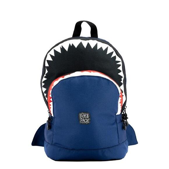 Product image 1 of Pick & Pack Shark Shape Backpack M navy
