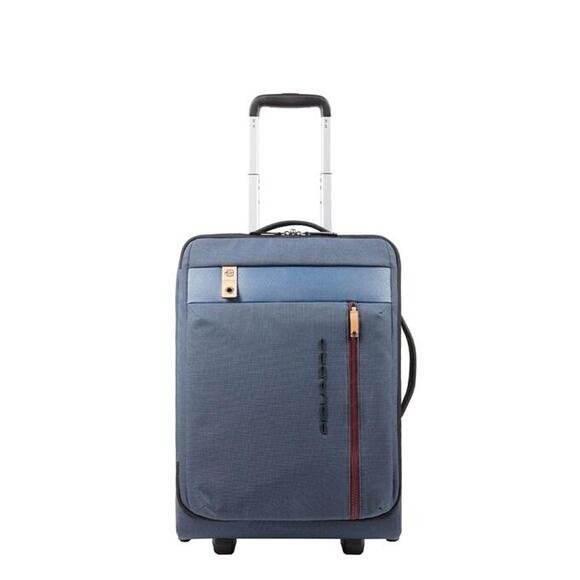 Product image 1 of Piquadro Blade Cabin Size Trolley 2 Wheels r.a.f. blue