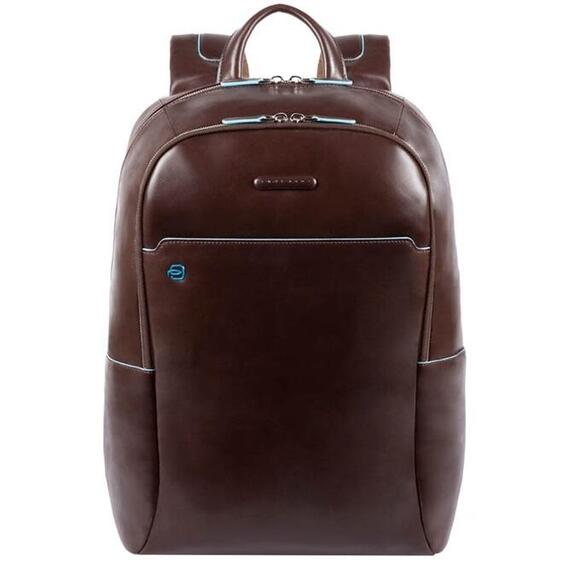 Product image 1 of Piquadro Blue Square Computer Backpack with iPad Compartment dark brown