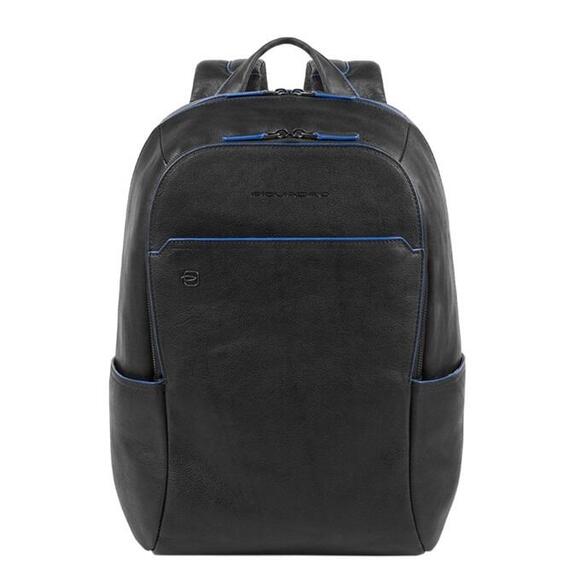 Product image 1 of Piquadro Blue Square Small Size Computer Backpack with iPad 10.5" black