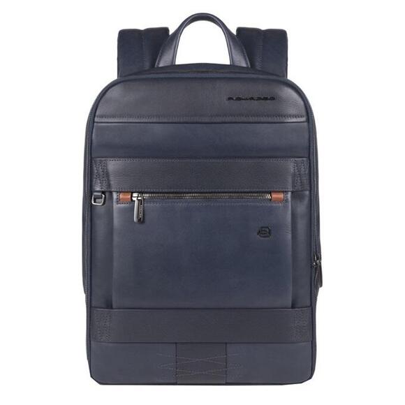 Product image 1 of Piquadro Obidos Expandable Slim Computer Backpack With Ipad Compartment blue