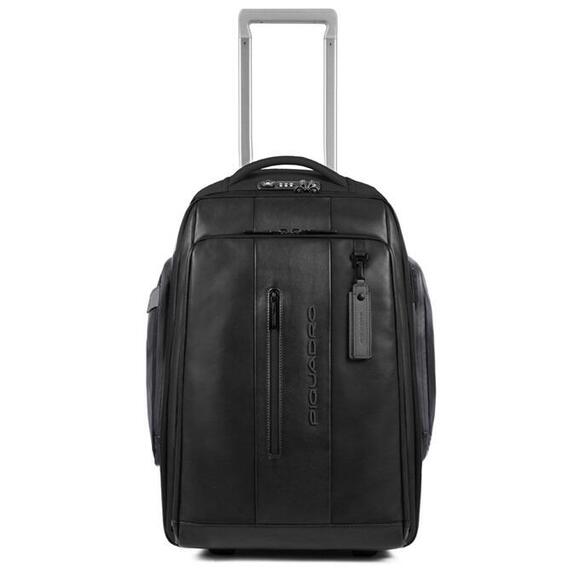 Product image 1 of Piquadro Urban Cabin size PC and iPad Trolley Backpack with USB black