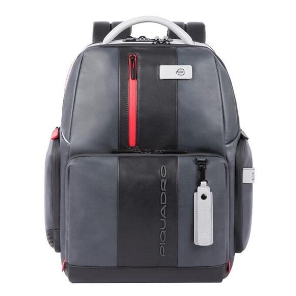 Product image 1 of Piquadro Urban PC and iPad Backpack with Anti theft cable grey black