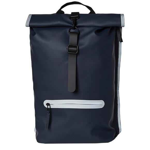 Product image 1 of Rains Rolltop Rucksack Reflective navy reflective