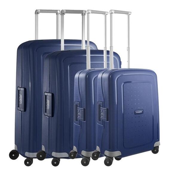 Product image 1 of Samsonite S'Cure 4-Delige Kofferset 55/55/69/75 dark blue