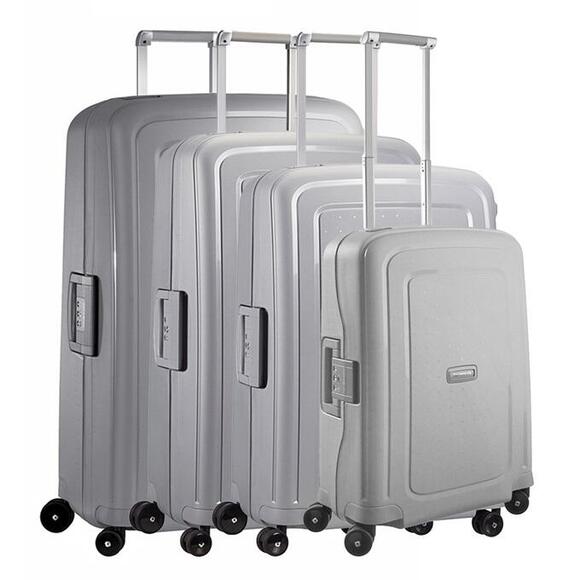 Product image 1 of Samsonite S'Cure 4-Delige Kofferset 55/69/75/81 silver
