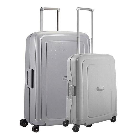 Product image 1 of Samsonite S'Cure Spinner 55 + 75 Set silver