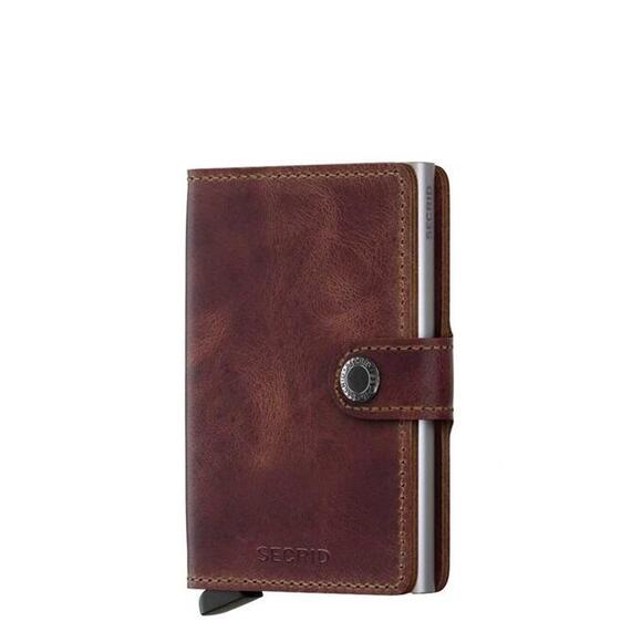 Product image 1 of Secrid Miniwallet Portemonnee brown vintage leather