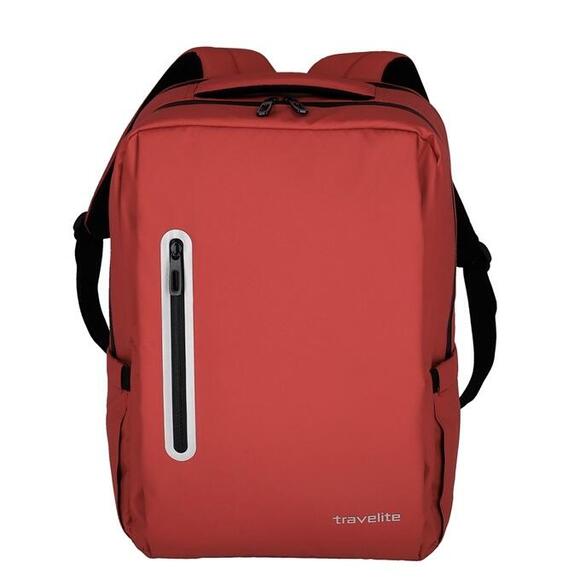 Product image 1 of Travelite Basics Boxy Waterproof Backpack red