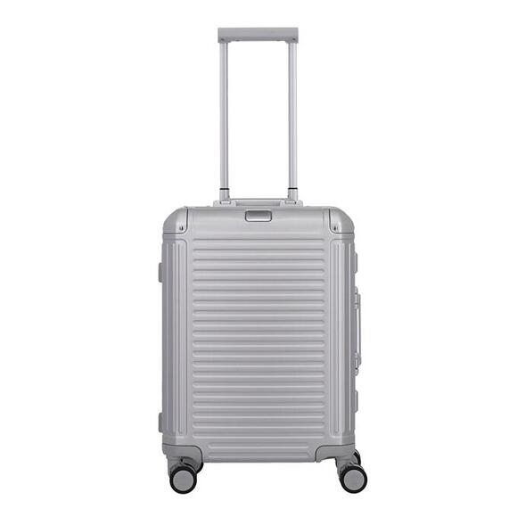 Product image 1 of Travelite Next Aluminium 4 Wiel Trolley S silver