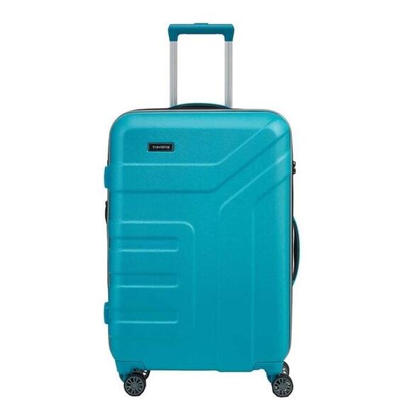 Product image 1 of Travelite Vector 4 Wiel Trolley M Expandable turquoise